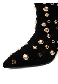 Eva Minge Botki EO-TESS-2117-05 Czarny. Kolor: czarny. Materiał: skóra, zamsz #9