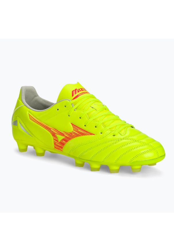 Buty piłkarskie Mizuno Morelia Neo IV Pro MD. Kolor: żółty. Sport: piłka nożna