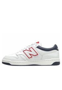 Buty do chodzenia męskie New Balance 480. Kolor: fioletowy, wielokolorowy, biały. Sport: turystyka piesza #1