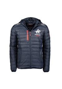 Geographical Norway BRICK NAVY GTX kurtka męska (WY6358H).. Kolor: niebieski. Materiał: poliester. Sezon: zima. Sport: turystyka piesza #1