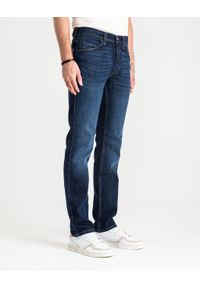 Mustang - MUSTANG TRAMPER TAPERED MĘSKIE SPODNIE JEANSOWE JEANSY DŻINSY DENIM BLUE 1015352 5000 982. Okazja: na co dzień. Wzór: kolorowy. Sezon: zima. Styl: casual, klasyczny, elegancki #8