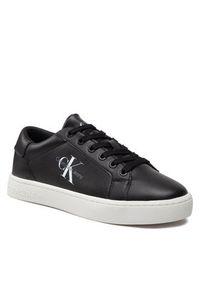 Calvin Klein Jeans Sneakersy Classic Cupsole Laceup Low Lth YM0YM00491 Czarny. Kolor: czarny. Materiał: skóra #7