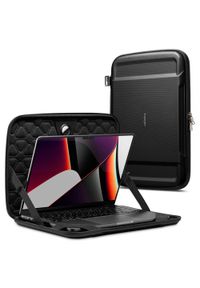 SPIGEN - Spigen Rugged Armor Pouch Pro Laptop 13-14 Black. Styl: elegancki #1