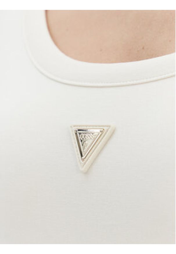 Guess Body V4YP07 J1314 Écru Slim Fit. Materiał: bawełna