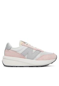 New Balance Sneakersy GS370AK Różowy. Kolor: różowy. Materiał: skóra, zamsz