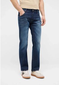 Męskie Spodnie Jeansowe Mustang Style Michigan Straight Denim Blue 1017863 5000 903 #1