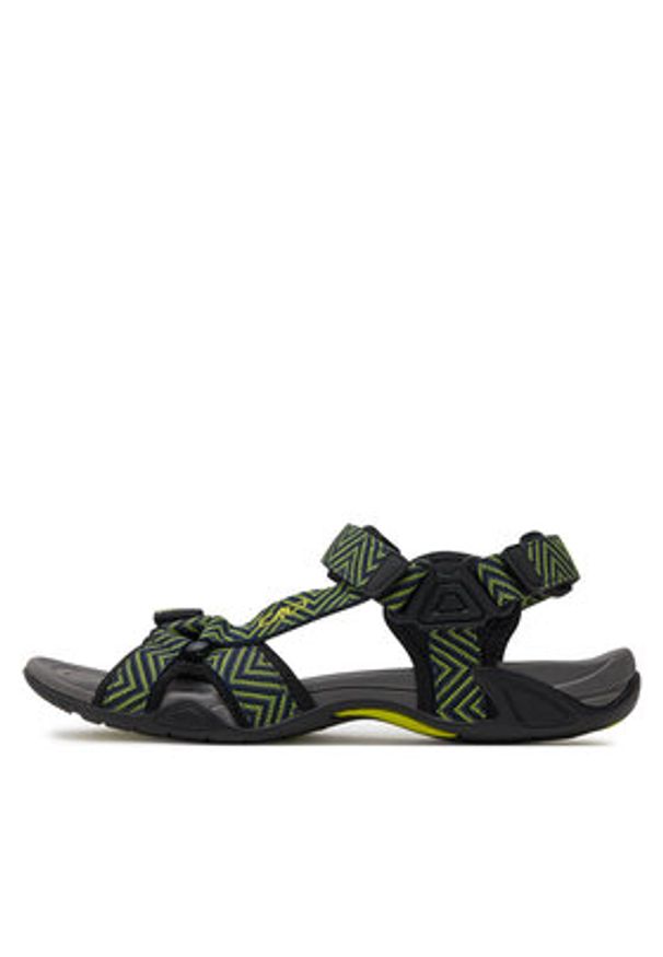 CMP Sandały Hamal Hiking Sandal 38Q9957 Czarny. Kolor: czarny. Materiał: materiał