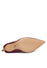 Steve Madden Szpilki Thrive Pump SM11003887 Bordowy. Kolor: czerwony. Materiał: skóra. Obcas: na szpilce