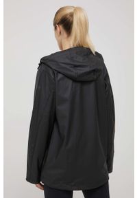 Helly Hansen kurtka przeciwdeszczowa Moss damska kolor czarny przejściowa. Kolor: czarny. Długość: długie #4