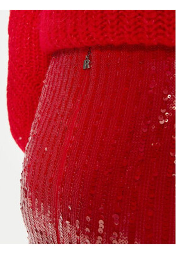 ROTATE Spódnica ołówkowa Tasha 1131483017 Czerwony Slim Fit. Kolor: czerwony. Materiał: syntetyk
