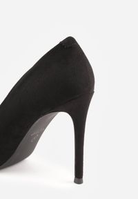 Born2be - Czarne Klasyczne Szpilki VICES z Imitacji Zamszu Prisnell. Okazja: do pracy, na wesele, na spotkanie biznesowe, na co dzień, na ślub cywilny. Kolor: czarny. Materiał: zamsz. Obcas: na szpilce. Styl: klasyczny #9