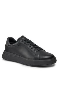 Calvin Klein Sneakersy Low Top Lace Up Pet HM0HM01288 Czarny. Kolor: czarny. Materiał: skóra #4