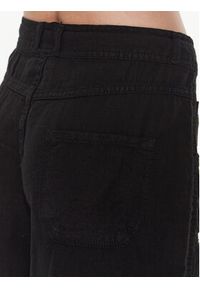 BDG Urban Outfitters Spodnie materiałowe BDG LINEN FIVE POCKET 76474998 Czarny. Kolor: czarny. Materiał: bawełna