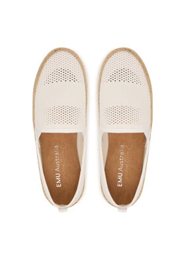 EMU Australia Espadryle Nessa W13272 Biały. Kolor: biały. Materiał: materiał