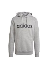 Adidas - Bluza adidas Essentials Hoodie M GK9071. Kolor: wielokolorowy, czarny, szary
