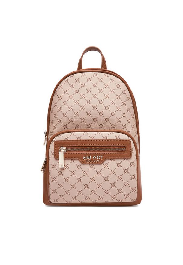 Nine West Plecak CEO-OLIVIA-I-B24334 Brązowy. Kolor: brązowy. Materiał: materiał