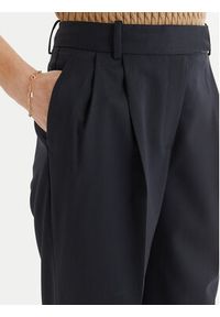 TOMMY HILFIGER - Tommy Hilfiger Spodnie materiałowe Timeless WW0WW48352 Granatowy Straight Fit. Kolor: niebieski. Materiał: syntetyk #3