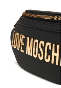 Love Moschino - LOVE MOSCHINO Saszetka nerka JC4195PP1NKD0000 Czarny. Kolor: czarny. Materiał: skóra