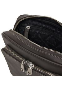 Guess Saszetka Milano HMMISA P4260 Szary. Kolor: szary. Materiał: skóra