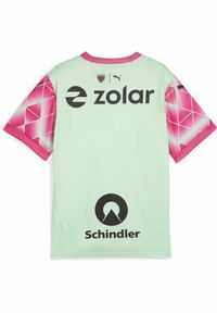 Puma - Młodzieżowa koszulka wyjazdowa Füchse Berlin 24/25 PUMA Fresh Mint Pink Green. Kolor: różowy. Wzór: aplikacja