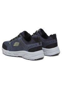 skechers - Skechers Trekkingi Oak Canyon 51893/NVLM Granatowy. Kolor: niebieski. Materiał: materiał. Sport: turystyka piesza #9