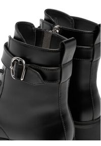 Hugo - HUGO Trzewiki Kris 50552730 Czarny. Kolor: czarny. Materiał: skóra #5