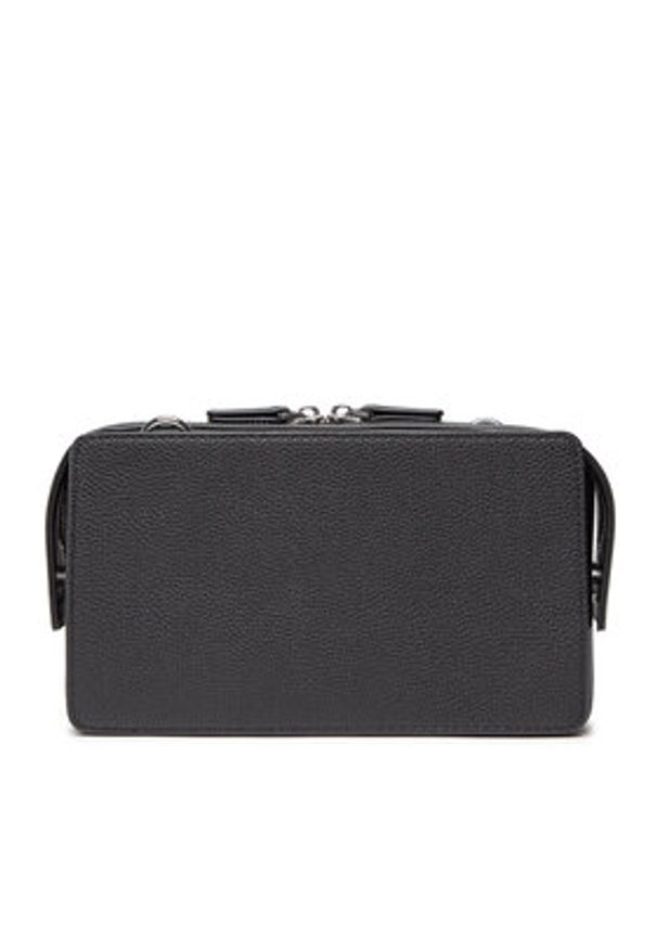 Trussardi Jeans - Trussardi Torebka Nadir Camera Bag 75B01367 Czarny. Kolor: czarny. Materiał: skórzane