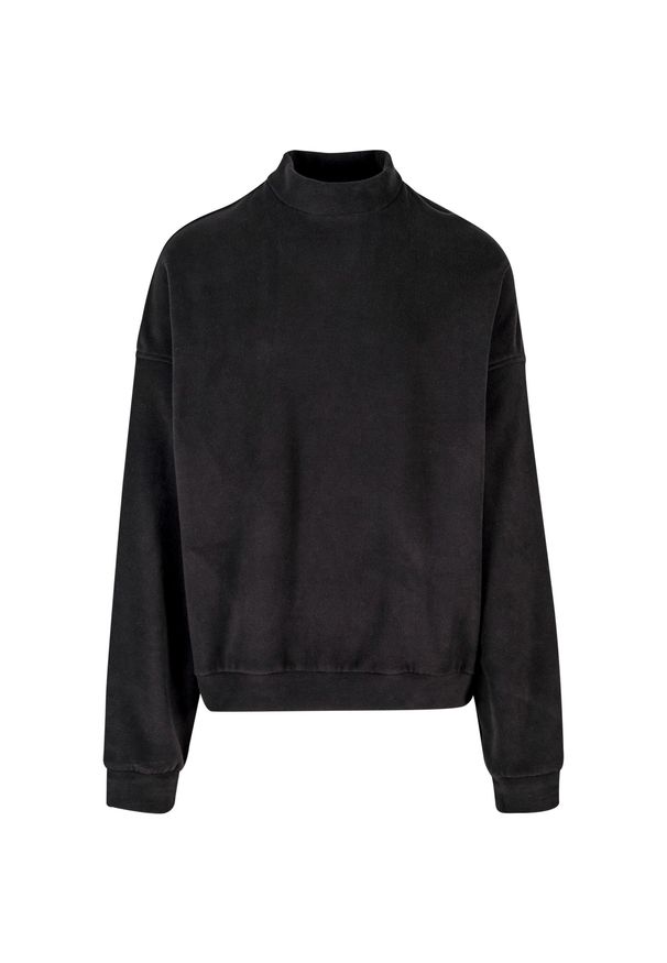 Polar z okrągłym dekoltem Urban Classics Oversize. Kolor: czarny. Materiał: polar