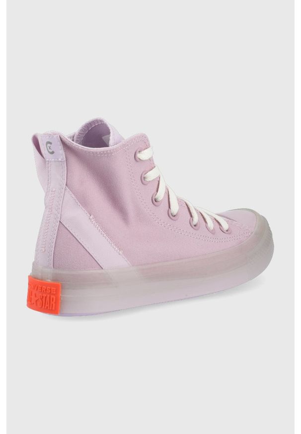 Converse trampki Chuck Taylor All Star CX damskie kolor fioletowy. Nosek buta: okrągły. Zapięcie: sznurówki. Kolor: fioletowy. Szerokość cholewki: normalna