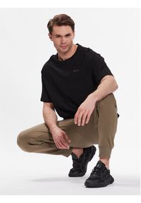 outhorn - Outhorn T-Shirt TTSHM453 Czarny Regular Fit. Kolor: czarny. Materiał: bawełna #4