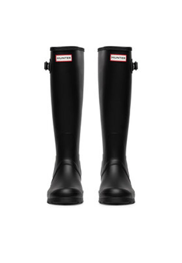 Hunter Kalosze HFW-003 Czarny. Kolor: czarny. Materiał: kauczuk
