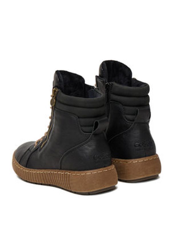 Go Soft Trzewiki CEO-WS5586-28N Czarny. Kolor: czarny. Materiał: materiał