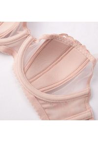 Intica - Biustonosz francuski z eleganckim krojem Anjali. Kolor: czarny. Materiał: materiał #5