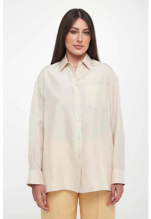 Weekend Max Mara - Bluzka damska jedwabna Ebbri WEEKEND MAX MARA. Materiał: jedwab