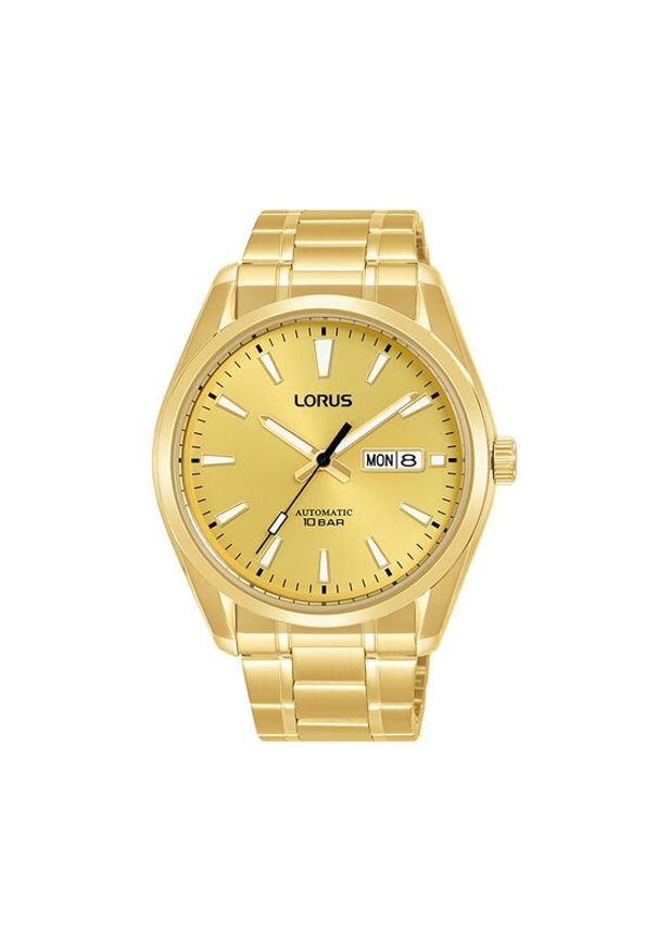Lorus Zegarek Automatic Classic RL456BX9 Złoty. Kolor: złoty