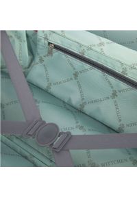 Wittchen - Komplet walizek z ABS-u z nadrukiem. Kolor: różowy. Materiał: guma. Wzór: nadruk. Styl: wakacyjny