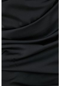 only - Only Sukienka kolor czarny mini dopasowana. Kolor: czarny. Materiał: tkanina. Wzór: gładki. Typ sukienki: dopasowane. Długość: mini #4
