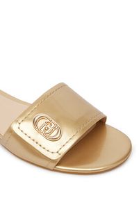 Liu Jo Klapki Sandy 03 SA6127 EX029 Złoty. Kolor: złoty. Materiał: skóra #5