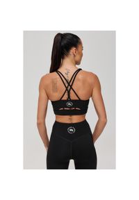 ROUGH RADICAL - Stanik sportowy fitness Rough Radical Noya Sports Bra. Kolor: czarny. Sport: fitness