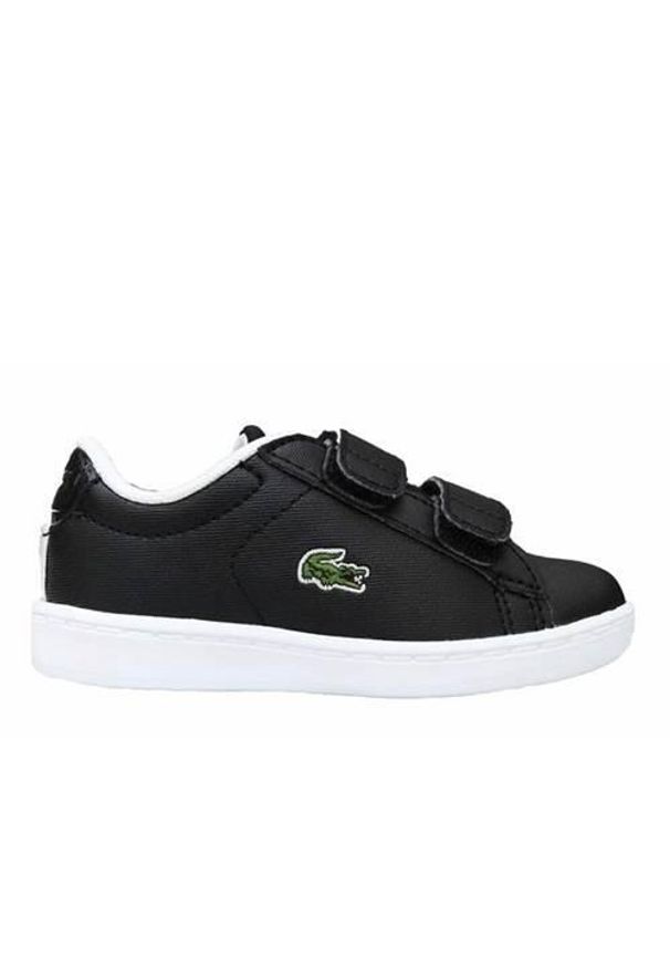 Buty do chodzenia niemowlęce Lacoste Carnaby Evo Strap. Zapięcie: rzepy. Kolor: wielokolorowy. Materiał: materiał, syntetyk. Szerokość cholewki: normalna. Model: Lacoste Carnaby Evo. Sport: turystyka piesza