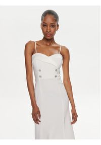 Rinascimento Sukienka wieczorowa CFC0019405002 Biały Regular Fit. Kolor: biały. Materiał: syntetyk. Styl: wizytowy #4