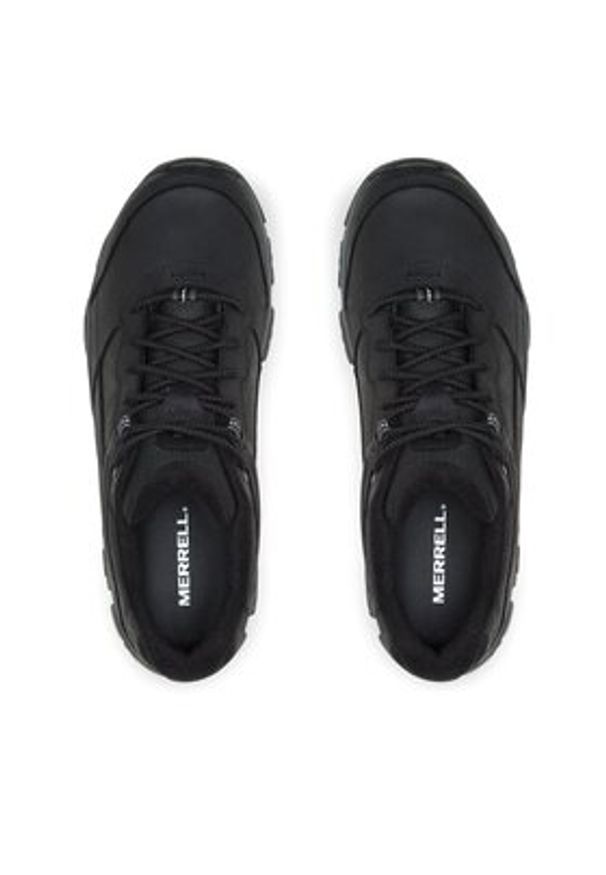 Merrell Trekkingi Moab Adventure 3 J003805 Czarny. Kolor: czarny. Materiał: skóra. Sport: turystyka piesza