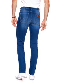 Wrangler - JEANSY MĘSKIE WRANGLER BOSTIN SHADES OF BLUE W17SY241O. Okazja: na co dzień. Styl: casual #7