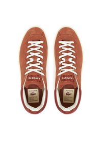 Lacoste Sneakersy 749SMA0030 Brązowy. Kolor: brązowy. Materiał: skóra #3