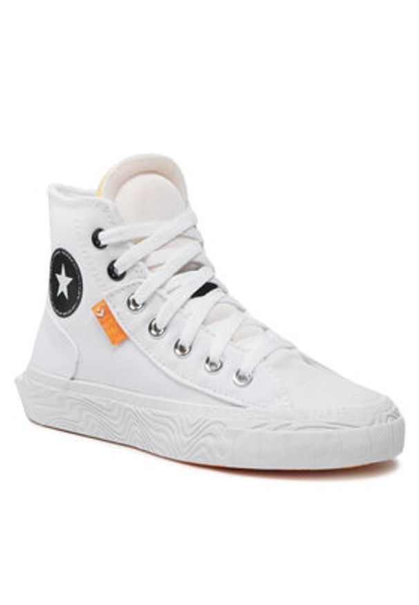Converse Trampki Chuck Taylor Alt Star Hi A00423C Biały. Kolor: biały. Materiał: materiał