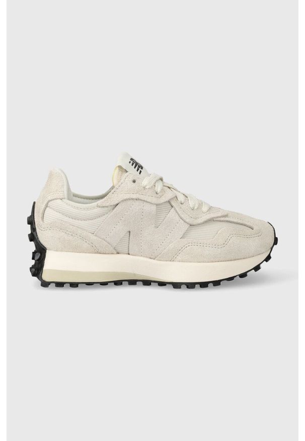 New Balance sneakersy 327 kolor beżowy U327WCG. Zapięcie: sznurówki. Kolor: beżowy. Materiał: guma