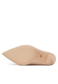 DeeZee Szpilki DZ0014 Beżowy. Kolor: beżowy. Materiał: skóra. Obcas: na szpilce