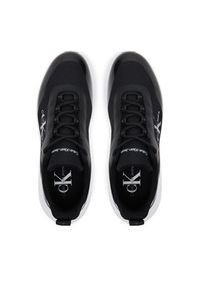Calvin Klein Jeans Sneakersy Eva Runner Low Lace Mix Ml Wn YW0YW01442 Czarny. Kolor: czarny. Materiał: materiał #5