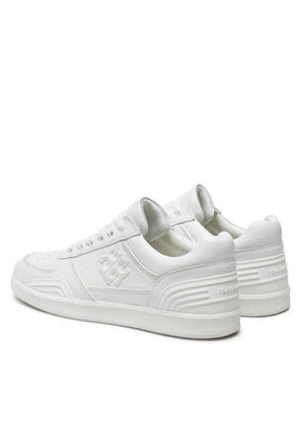 Tory Burch Sneakersy Clover 152959 Biały. Kolor: biały. Materiał: skóra