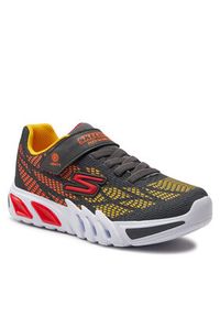 skechers - Skechers Sneakersy Vorlo 400137L/CCMT Szary. Kolor: szary. Materiał: skóra #6